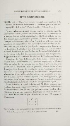 Revue Bibliographique.