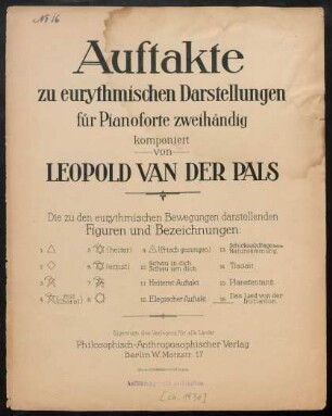 16: Das Lied von der Initiation : [Auftakt zumLied von der Initiation