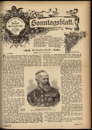 Ausgabe vom Sonntag, den 10. März 1901.