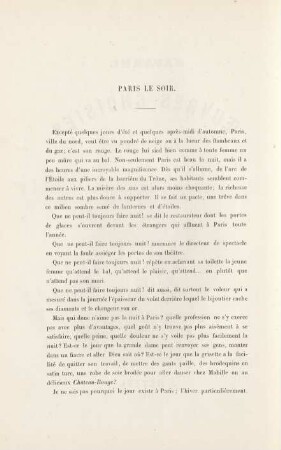 Paris Le Soir