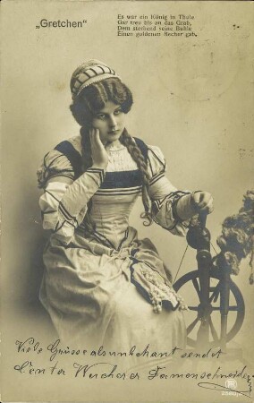 „Gretchen“ - Es war ein König in Thule [...]
