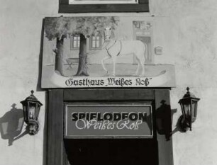 Gasthaus 'Weißes Roß'
