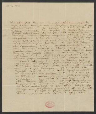 Brief an Louise Reichardt : 23.12.1822