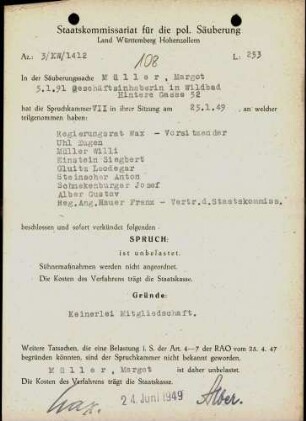 Müller, Margot