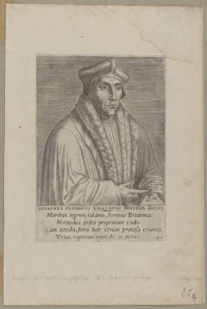 Bildnis des Iohannes Fischervs