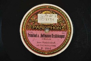 Trinklied a. "Hoffmanns Erzählungen" / (Offenbach)
