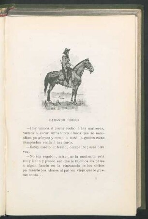 Parando rodeo