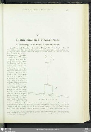 VI Elektrizität und Magnetismus