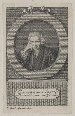 Bildnis des Laurentius Sterne