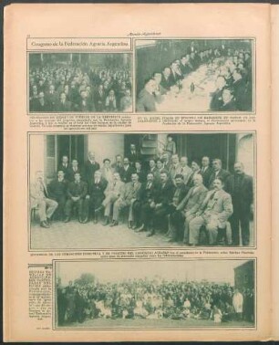Congreso de la Federación Agraria Argentina [Fotografías]