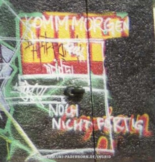 KOMM MORGEN NOCH NICHT FERTIG