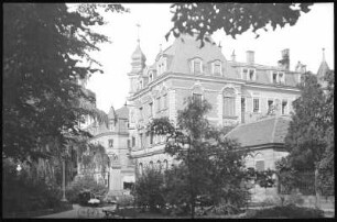 Pirna. Promenade und Otto-Denkmal