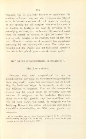 Het direct gouvernements grondgebied