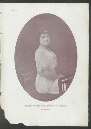 Señorita Helena Soto del Corral - [Fotografía]