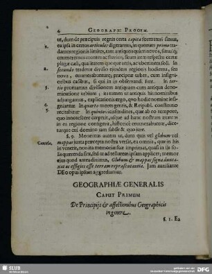 Geographiae Generalis