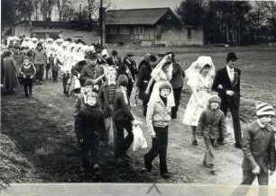 Fastnachtsumzug in Werben : Ort: Wjerbno / Werben. Zapust (Fastnacht). Festumzug