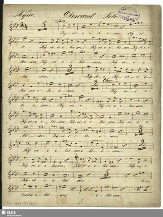 [Solo and coro:] Discant Solo