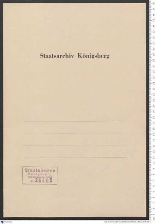 Meister in Livland an Bischof Georg von Samland: Kredenz auf Herman Böckeler. --- Riga eodem.