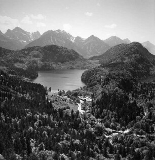 Hohenschwangau und Alpsee