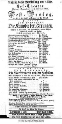 Die Komödie der Irrungen