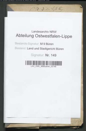 Erblasser: Pieper, Anna Maria, geb. null: