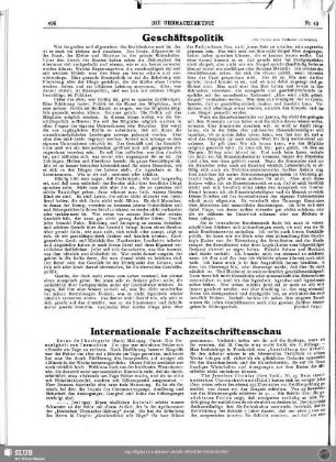 Geschäftspolitik