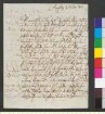 Brief von Trebra, Friedrich Wilhelm Heinrich von an Goethe, Johann Wolfgang von