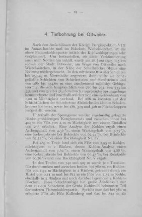 4. Bohrung bei Ottweiler.