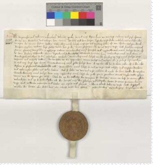 Bürgermeister und Ratsmannen verkaufen den Ratsherren Statius Borcholt und Jurgen Lafferdes als Verweser der Armenkiste für 600 Mark eine ablösliche Rente von 27 Mark.