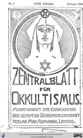 8. Heft (Feb. 1930)