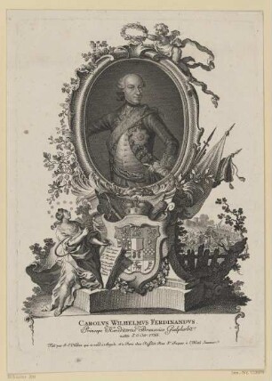 Bildnis des Carolvs Wilhelmvs Ferdinandvs