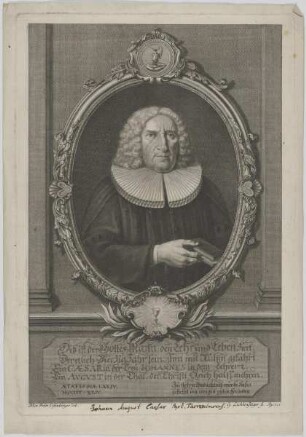 Bildnis des Johann August Caesar