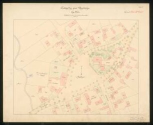 Dorfanlage: Lageplan 1:500