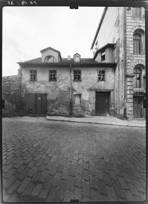 Altenburg, Teichplan. Wohnhaus. Straßenfront