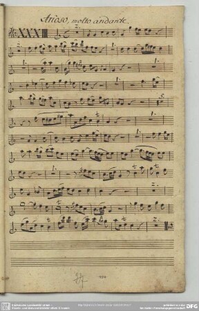 33. Anonymus, Arioso, C-Dur