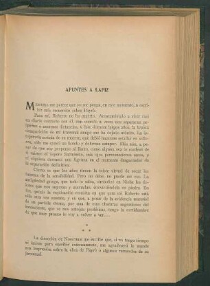 Apuntes a lápiz