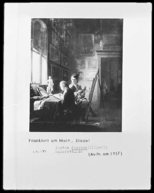 Der Meister an der Staffelei