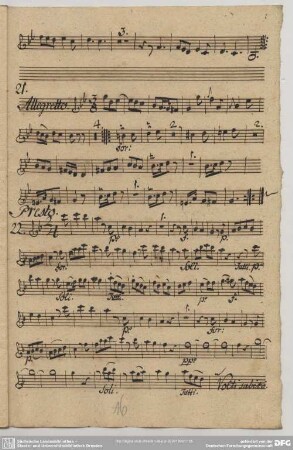 21. Allegretto, B-Dur
