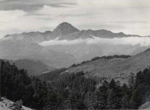 Blick vom Col d'Aspin zum Pic du Midi di Bagorre