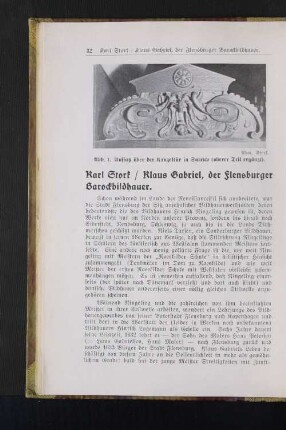 Klaus Gabriel, der Flensburger Barockbildhauer.