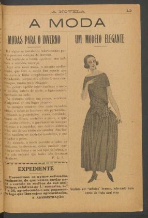 Modas para o inverno