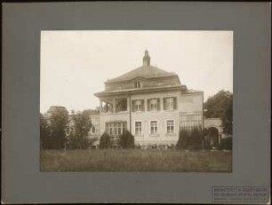 Villa des Kommerzienrates Götz (Postpräsidentenvilla), Regensburg: Ansicht