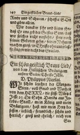 Ein schön geistlich Braut-Lied [...]