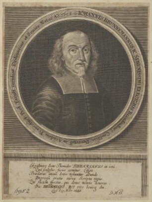 Bildnis des Iohannes Brunnemannus