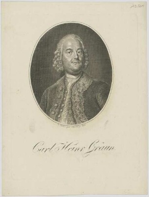 Bildnis des Carl Heinr. Graun