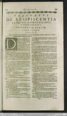 Tractatus De Resipiscentia Aliquot Concionibus Comprehensus.