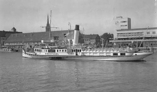 Friedrichshafen Hafen Raddampfer Hohentwiel