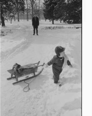 Hartnäckiger Winter 1963.