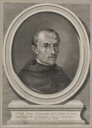 Bildnis des Paolo Sarpi