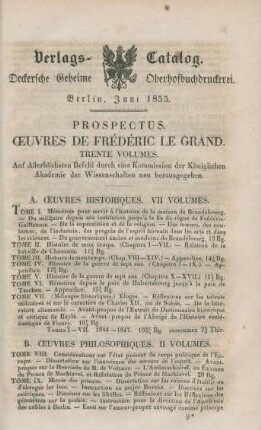 Verlags-Catalog.